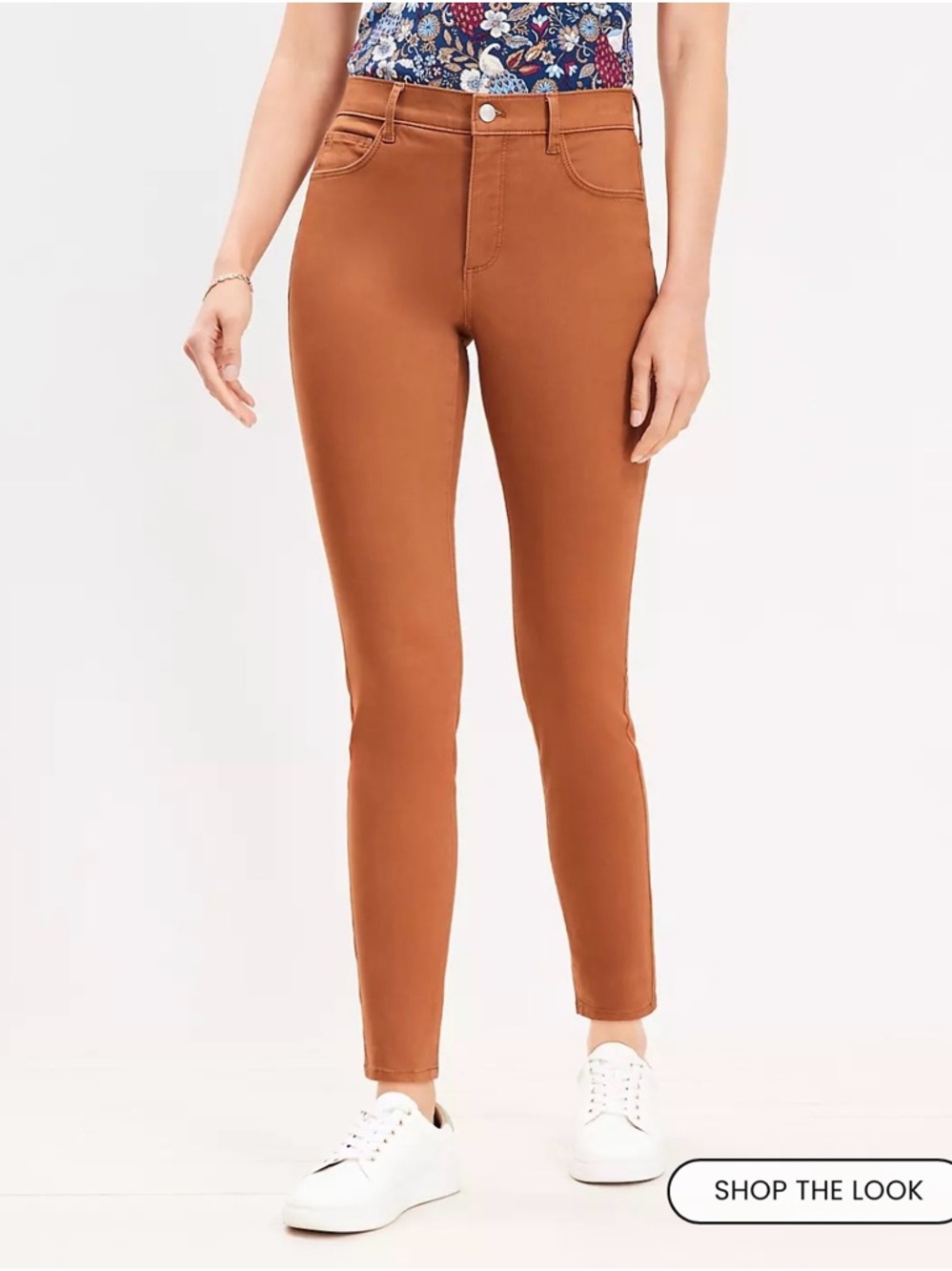 LOFT: Five Pocket Pants Camel